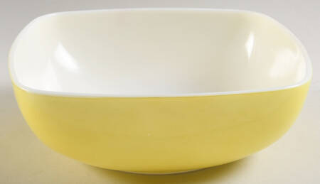 Yellow (Bright Yellow) 2.5 Quart Square Casserole No Lid