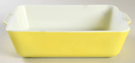 Yellow (Bright Yellow) Large Refrigerator Jar No Lid