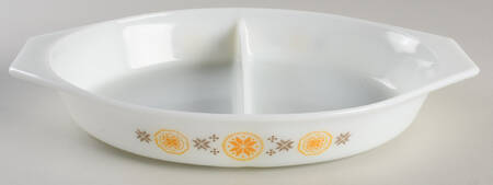 Town & Country Oval Covered Divided Vegetable No Lid