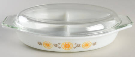 Town & Country Oval Covered Divided Vegetable