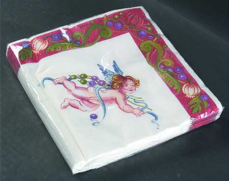 Angelic Holiday Unopened Package of Napkins