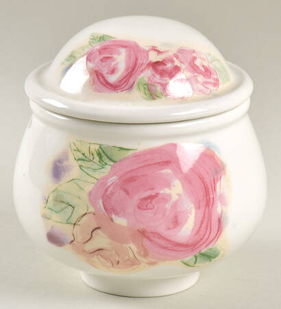 Amabel Rose Sugar Bowl & Lid