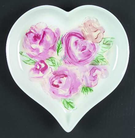 Amabel Rose Heart Shaped Dish