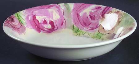 Amabel Rose 8" Individual Pasta Bowl