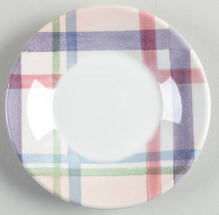 Amabel Tartan Saucer for Demitasse Cup