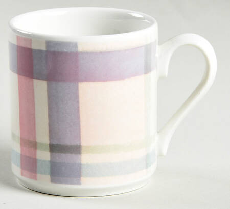 Amabel Tartan Flat Demitasse Cup