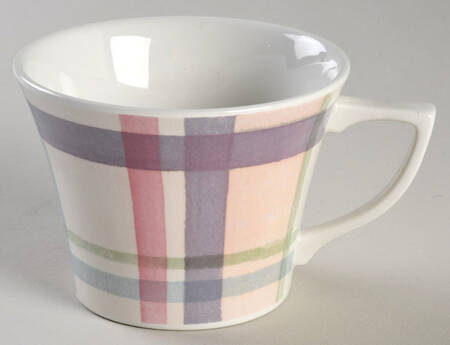Amabel Tartan Flat Cup