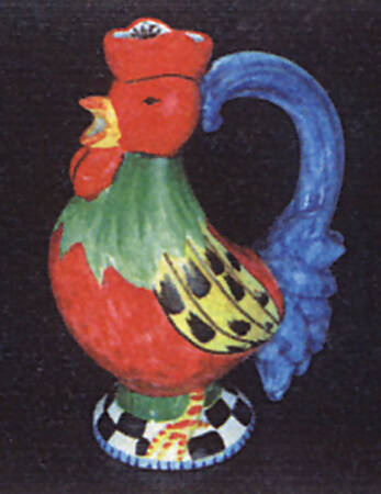 Proud Fools Figural Pitcher