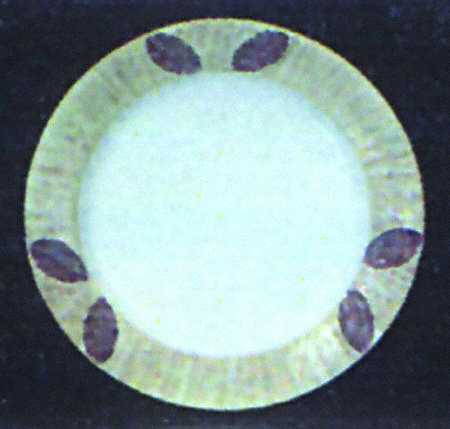Sereno Khaki Plum Dinner Plate