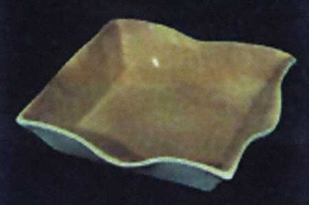Ventosa Khaki 8" Square Vegetable Bowl