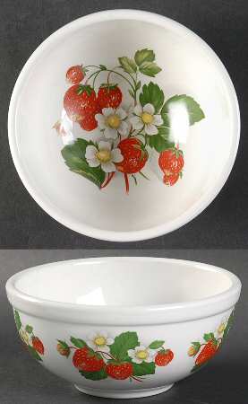 Strawberries Coupe Cereal Bowl