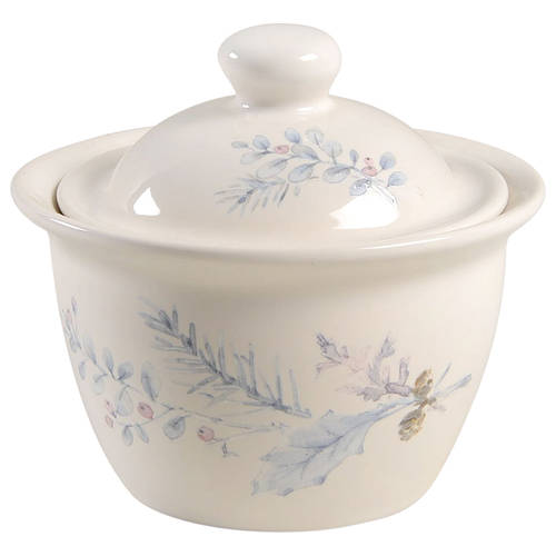 Winter Frost Sugar Bowl & Lid