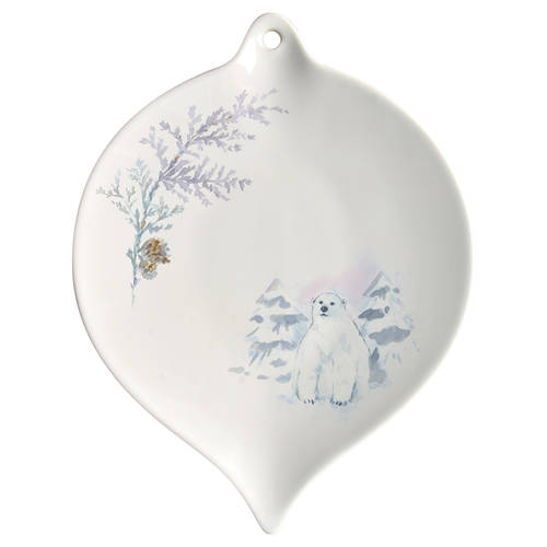Winter Frost Cookie Plate by Pfaltzgraff