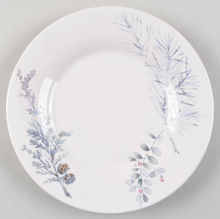 Winter Frost Salad Plate