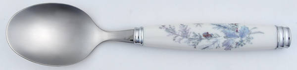 Winter Frost Place/Oval Soup Spoon by Pfaltzgraff