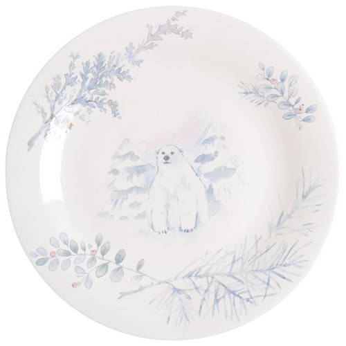 Winter Frost Luncheon Plate