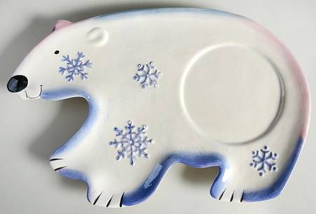 Winter Frost Snack Plate