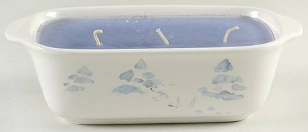 Winter Frost 3 Wick Candle Bowl