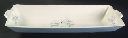Winter Frost Sculpted Bread Tray