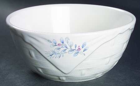 Winter Frost Basket Bowl by Pfaltzgraff