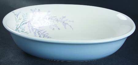Winter Frost 8" Oval Vegetable Bowl