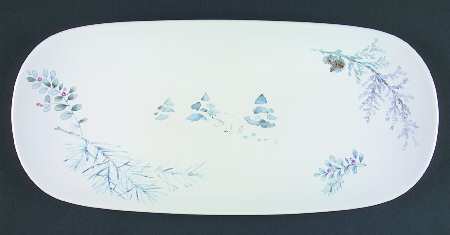 Winter Frost 16" Rectangular Serving Platter