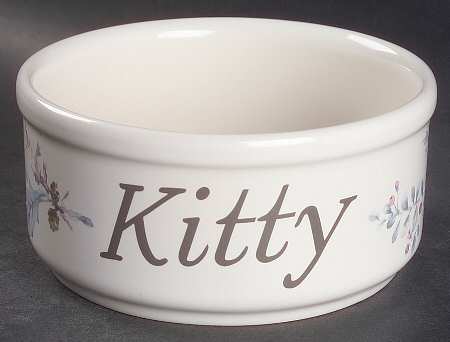 Winter Frost Small Pet Bowl
