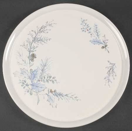 Winter Frost 12" Round Platter