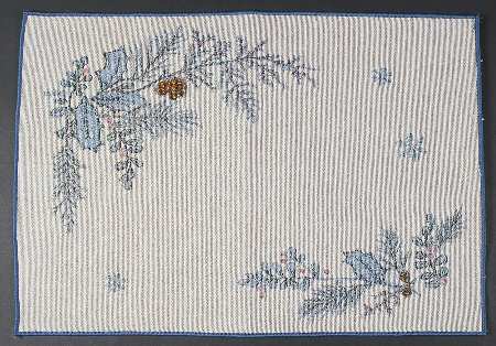 Winter Frost Cloth Placemat