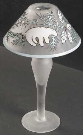 Winter Frost Glass Buffet Lighting