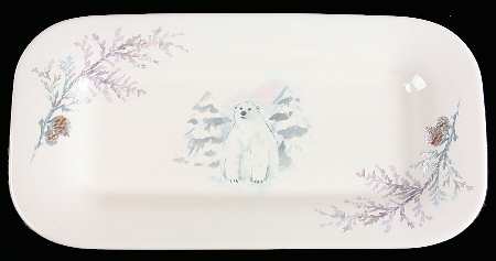 Winter Frost Bread Tray by Pfaltzgraff