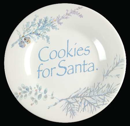 Winter Frost Cookie Plate