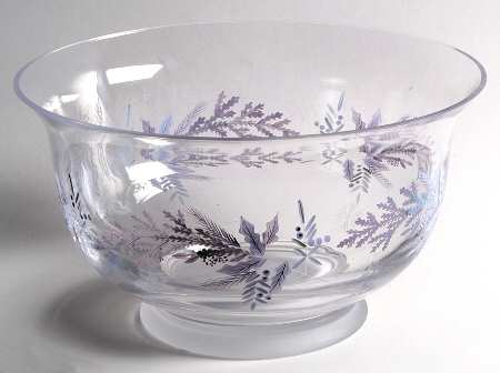 Winter Frost Medium Serving Bowl