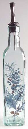 Winter Frost Glass Oil with Drizzle Spout