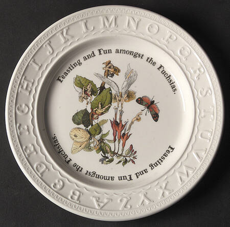 Enchanted Garden Child's Plate