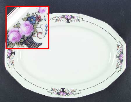 PUN61 12" Oval Serving Platter