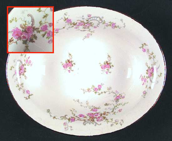 POP151 7" Oval Vegetable Bowl