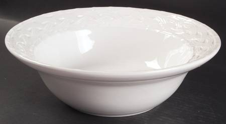 Basket Relief 12" Large Salad Serving Bowl