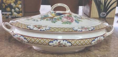 POP158 Oval Covered Vegetable