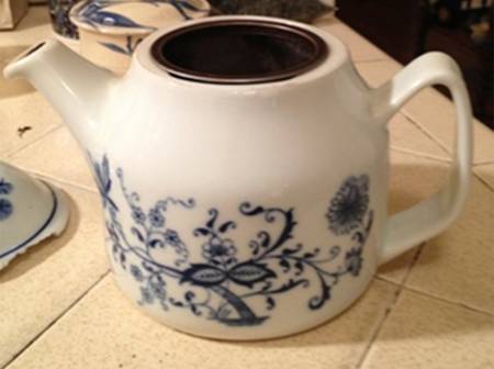 Onion Teapot No Lid