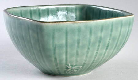 Naturewood Serenity Green Square Soup Bowl