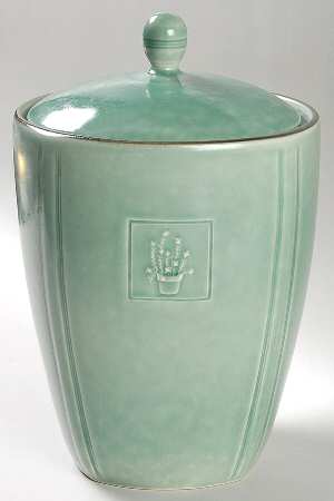 Naturewood Serenity Green Medium Canister & Lid