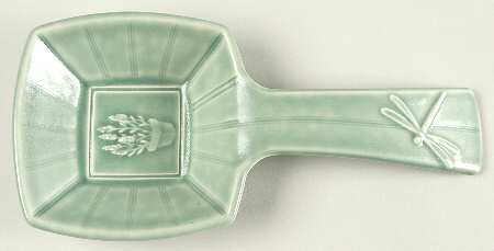 Naturewood Serenity Green Spoon Rest/Holder (Holds 1 Spoon)