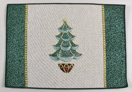 Royal Holiday Cloth Placemat