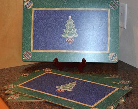 Royal Holiday Corkboard Placemat