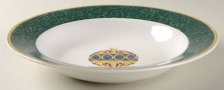 Royal Holiday Large Rim Soup Bowl