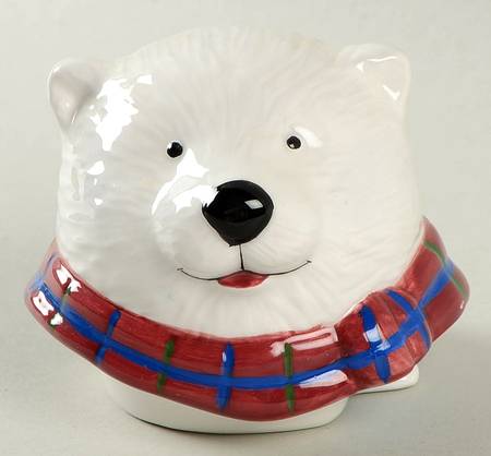 Snow Bear Cup for Individual Teapot & Lid with Cup