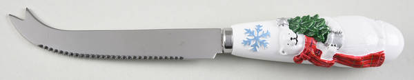 Snow Bear Cheese Knife with Stainless Blade