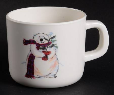 Snow Bear Melmac/Melamine Child's Mug