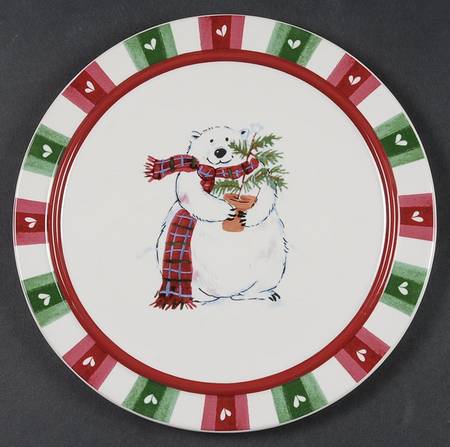 Snow Bear Cheese Tray Board